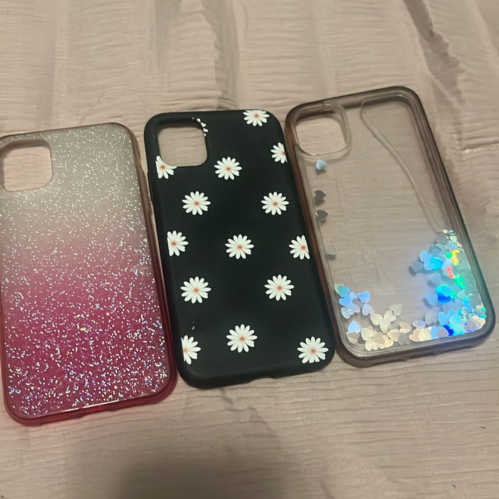 Set of 3 iPhone 11 cases